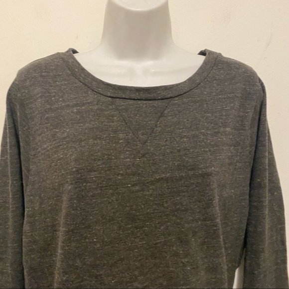 AG Adriano Goldschmied Heater Grey Crewneck Pullover Size Small - Picture 5 of 9